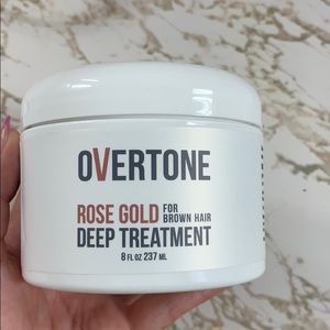 Overtone Rose gold for brown hair